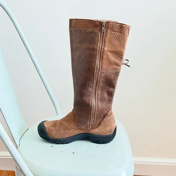 KEEN Shelby Leather Boots W9 - Picture 8 of 10